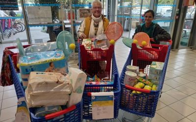 Collecte à Carrefour Market Pézenas