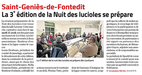 La 3ᵉ édition de la Nuit des Lucioles est en préparation !