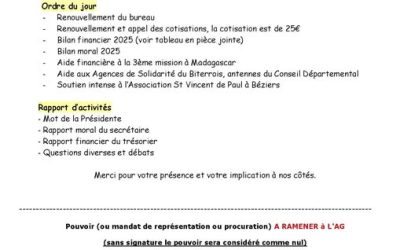 Assemblée générale de bonheur d’enfants