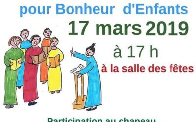 Un concert avec 4 chorales, le dimanche 17 mars 2019